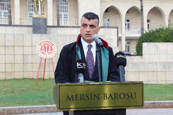 BARO BAŞKANI ÖZDEMİR: “AVUKATLAR TEHLİKEDEYSE HERKES TEHLİKEDE !”