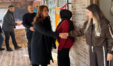 BAŞKAN ÇOKKESER VE MİLLETVEKİLİ SÖYLEMEZ’DEN SERBEST AİLESİNE TAZİYE ZİYARETİ