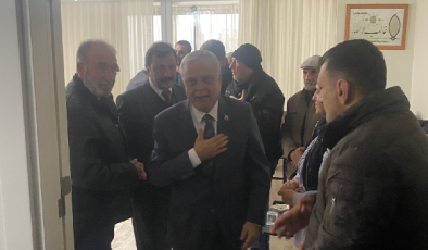 AK Parti Mersin Milletvekili Hasan Ufuk Çakır’dan Fidanoğlu Ailesine Taziye Ziyareti