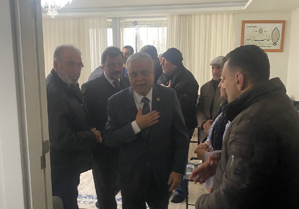 AK Parti Mersin Milletvekili Hasan Ufuk Çakır’dan Fidanoğlu Ailesine Taziye Ziyareti
