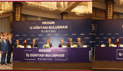 MERSİN EKONOMİSİ İÇİN DEV ZİRVE: HASAN UFUK ÇAKIR VE DEVLETİN ZİRVESİ İŞ DÜNYASIYLA BULUŞTU!