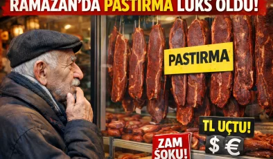 Ramazan’da pastırma lüks oldu!