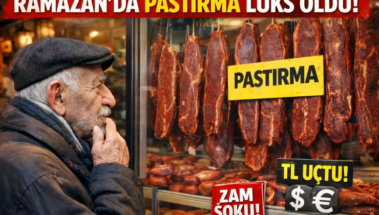 Ramazan’da pastırma lüks oldu!