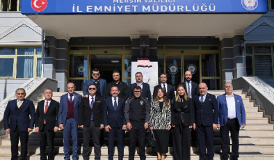 MEP, EMNİYET MÜDÜRÜNÜ ZİYARET ETTİ