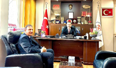 Tüzün Trafo Yönetim Kurulu Başkanı Hasan Tüzün’den Ümit Özkan’a “Hayırlı Olsun” Ziyareti