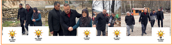 BAŞKAN FERDİ ÇOKKESER TOROSLAR’DA YARALARI SARMAYA DEVAM EDİYOR: “VATANDAŞIMIZIN YANINDAYIZ”