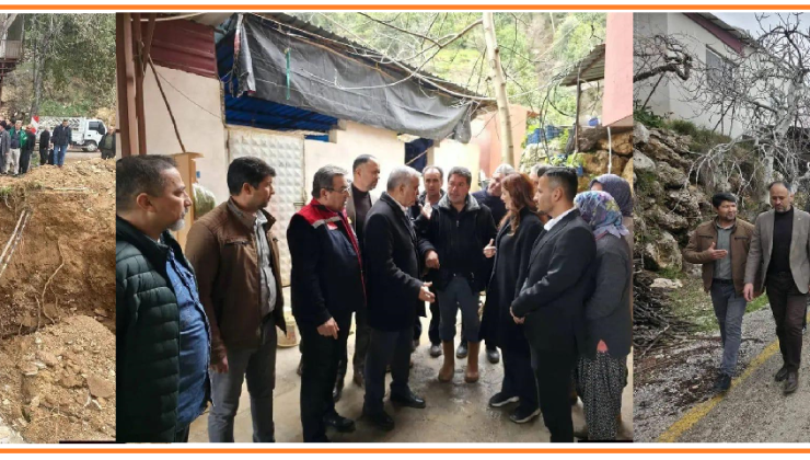 ERDEMLİ’DE SELİN YARALARI EL BİRLİĞİYLE SARILIYOR: DEVLET SAHADA!