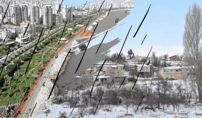 Mersin’in Merkezinde Yağmur, Yükseklerinde Kar Yağıyor