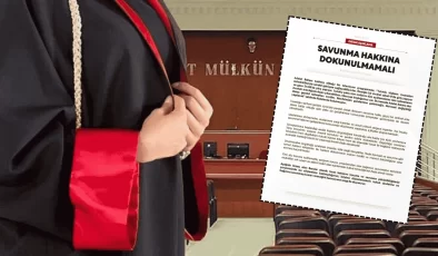 Mersin Barosuyla Beraber 80 Barodan Bakan Gürlek’e Tepki