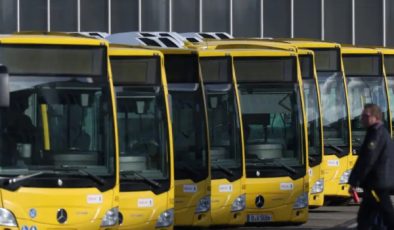 Almanya’da grev: Toplu taşıma durdu