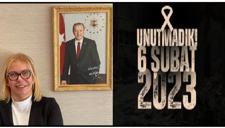 SALİHA ADICAN  ,DAN 6 ŞUBAT MESAJI: “ACIMIZ İLK GÜNKÜ GİBİ TAZE”