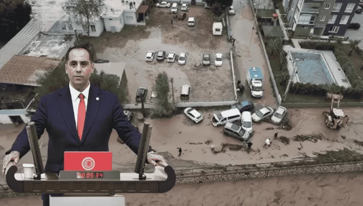 Mersin’de 6 İlçede Bin 700 Haneye 8,5 milyon TL Sel Ödeneği