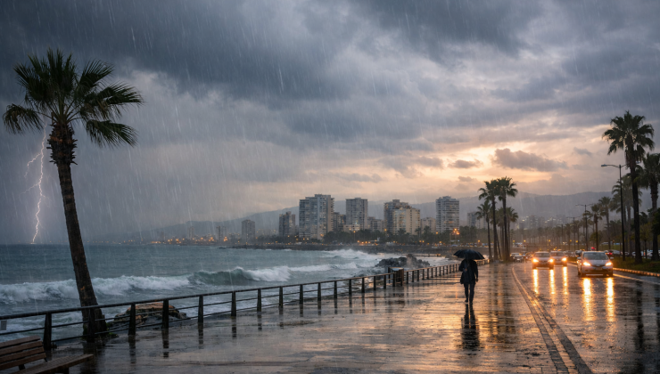 Meteoroloji uyardı: Mersin’de hava bir anda değişecek