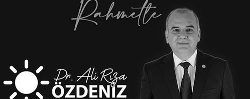 ALİRIZA ÖZDENİZDEN 6 ŞUBAT MESAJI: “ACIMIZ İLK GÜNKÜ GİBİ TAZE”İYİ PARTİ İL BAŞKANI ALİRIZAÖZDENİZ, “11 İLİMİZİN ACISINI YÜREĞİMİZDE TAŞIYORUZ”