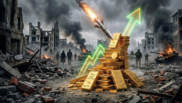 Füzeler ateşlendi, altın rekor kırdı!