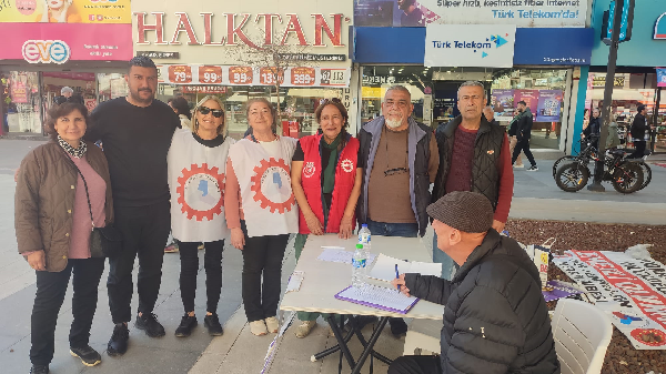 EMEKLİDEN TARSUS ÇIKARMASI: “SADAKA DEĞİL, İNSANCA YAŞAM HAKKI!”