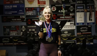 Mersinli şampiyon Tebaa Onar’dan yeni zirve: Crossfit’te de fırtına gibi!