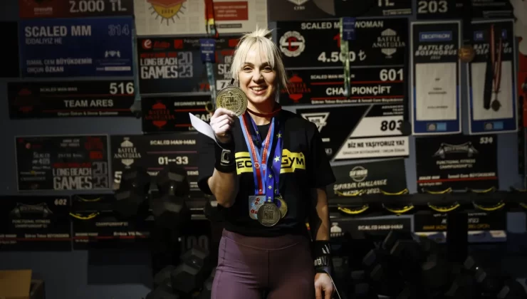 Mersinli şampiyon Tebaa Onar’dan yeni zirve: Crossfit’te de fırtına gibi!