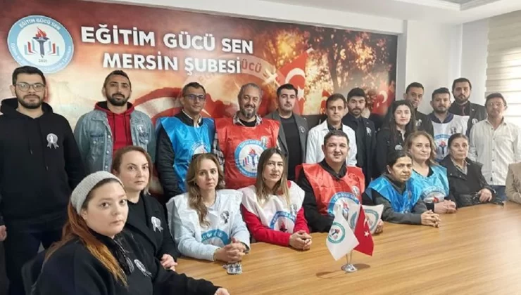 “Can Güvenliği Yoksa Eğitim de Yok!” Mersin’de Eğitimciler İş Bıraktı