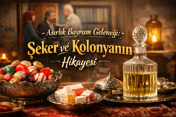 Her bayram yapıyoruz ama nedeni pek bilinmiyor: Şeker ve kolonya geleneği