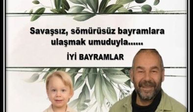 ZEKİ AVCU BAYRAM MESAJI