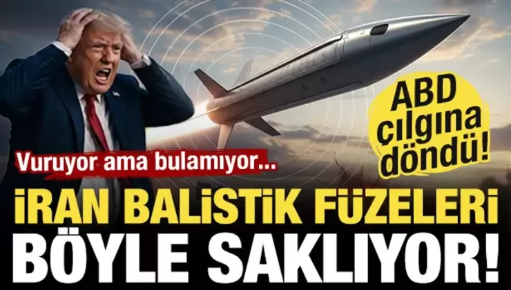 ABD çılgına döndü: Vuruyor ama bulamıyor! İran balistik füzeleri bu 5 yöntemle saklıyor!