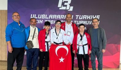 Antalya’da altın zafer! Mersinli Mahmut Arda Doğan’dan büyük başarı