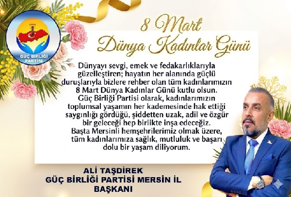 ALİ TAŞDİREK DEN  8  MART DÜNYA EMEKCİ  KADINLAR  GÜNÜ
