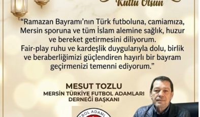 MESUT TOZLUDAN BAYRAM MESAJI