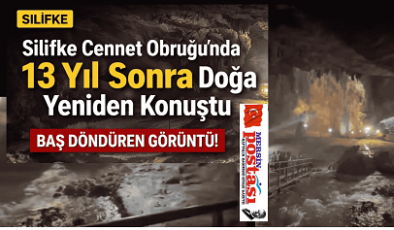 Cennet Obruğu’nda 13 yıl sonra doğa yeniden konuştu
