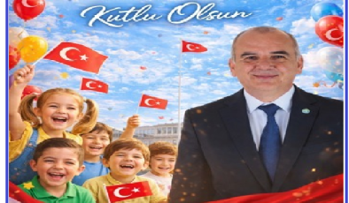 İYİ PARTİ İL MERSİN İLBAŞKANI  ALİ RIZA ÖZDENİZ 23NİSAN MESAJI