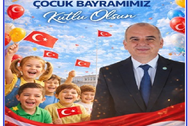İYİ PARTİ İL MERSİN İLBAŞKANI  ALİ RIZA ÖZDENİZ 23NİSAN MESAJI