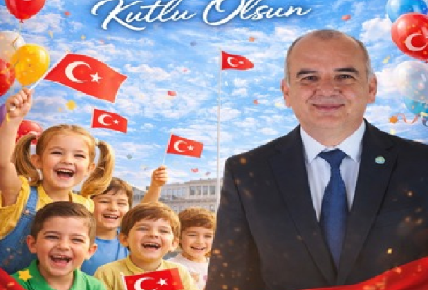 İYİ PARTİ İL BAŞKANI ALİ RIZA ÖZDENİZ  23 NİSAN MESAJI