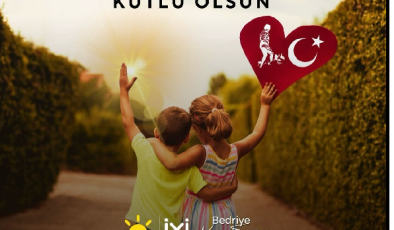 BEDRİYE KAYA ERGETİR İYİ PARTİ MEZİTLİ İLÇE BAŞKANI 23NİSAN MESAJI