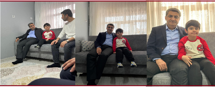 Milletvekili Ekmen’den Miraç Ali’ye Anlamlı Ziyaret: “Kampanya %87’de, Haydi Mersin!”