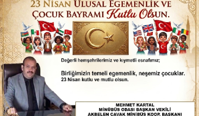 MEHMET KARTAL 23 NİSAN MESAJI