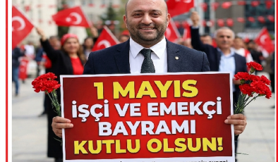 Kızılay Mersin Şube Başkanı Lütfü Parıltı’dan 1 Mayıs Mesajı: “Emeğin ve Dayanışmanın Yanındayız”