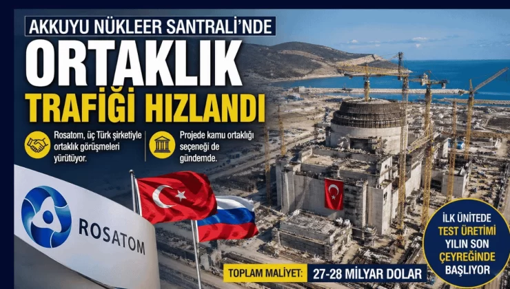Akkuyu Nükleer Santrali’nde Ortaklık Trafiği Hızlandı