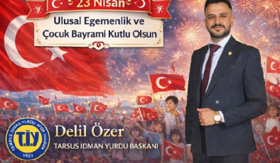 DELİL ÖZER 23 NİSAN MESAJI