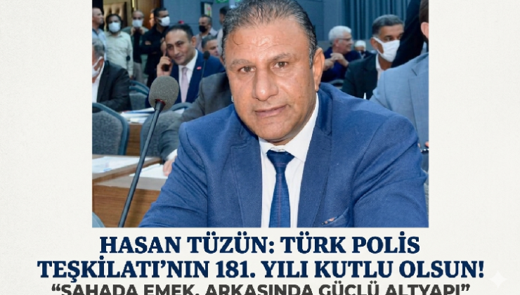 Savunma Sanayiinin Yerli Gücü Hasan Tüzün’den Polis Haftası’nda “Teknoloji ve Vatan Sevgisi” Vurgusu