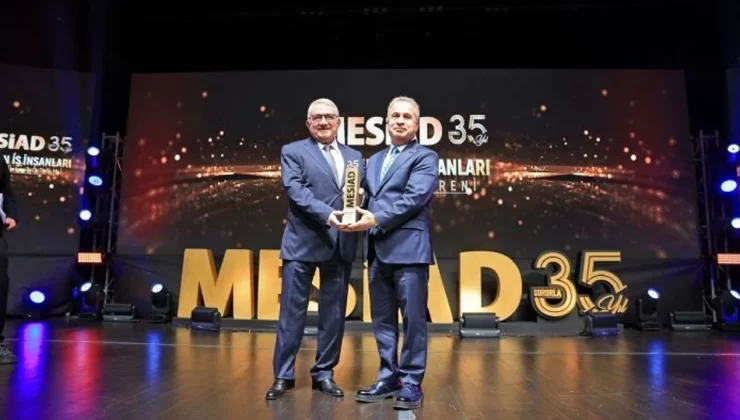 MESİAD’dan Abdullah Özdemir’e vefa ödülü