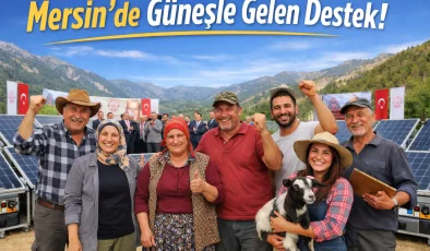 Mersin’de üreticiye can suyu! 19 milyon TL’lik destek sahada