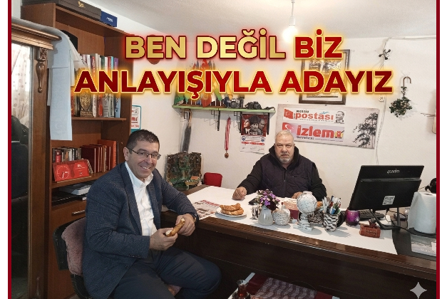 Ahmet Özdemir’den Gazetemize Samimi Ziyaret: “Ben Değil, Biz Şiarıyla Yola Çıktık”