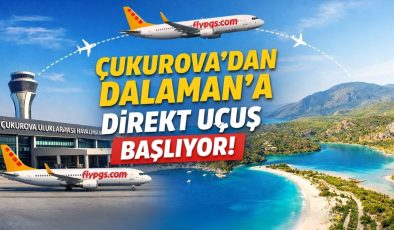 Mersin ve çevresi için büyük kolaylık! Dalaman’a direkt uçuş müjdesi