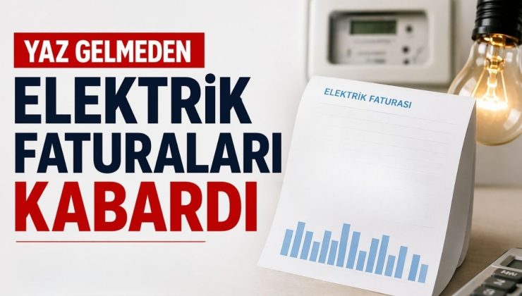Mersinliler dikkat! Yaz öncesi elektrik faturalarında kötü haber
