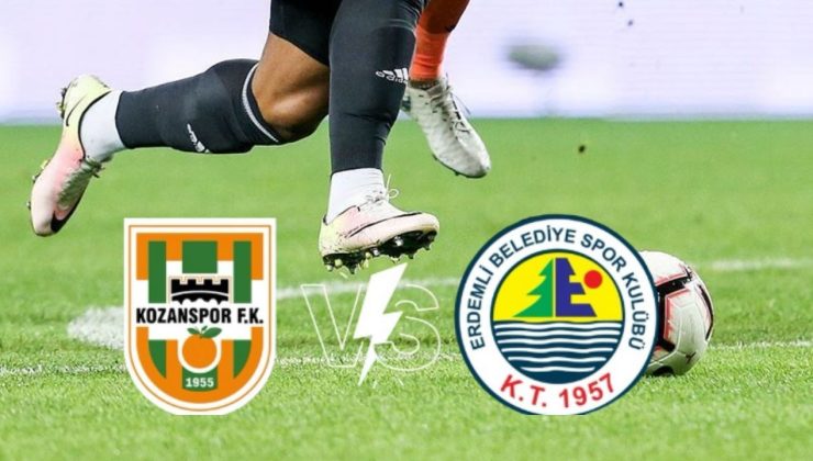 Kritik 90 dakika! Erdemli Belediyespor, Kozanspor FK’yı konuk edecek