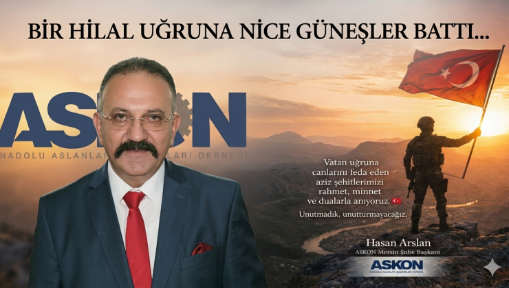 Başkan Arslan’dan Şehitler Haftası Mesajı: “Bu Topraklar Bedeli Ödenmiş Bir Emanettir”