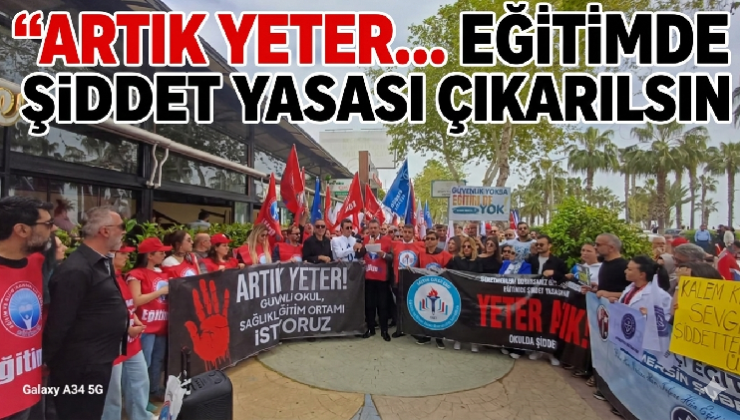 EĞİTİM-İŞ’TEN SERT TEPKİ: “OKULLAR KAN GÖLÜNE DÖNÜYOR, ARTIK YETER!”