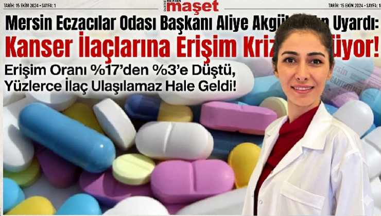 Başkan Aydın’dan Sert Uyarı: “Kanser Hastaları İçin Vakit Daralıyor, İlaç Krizi Durdurulmalı!”
