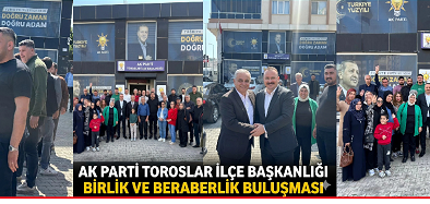 AK Parti Mersin Milletvekili Hasan Ufuk Çakır’dan Toroslar Teşkilatına “Birlik” Ziyareti